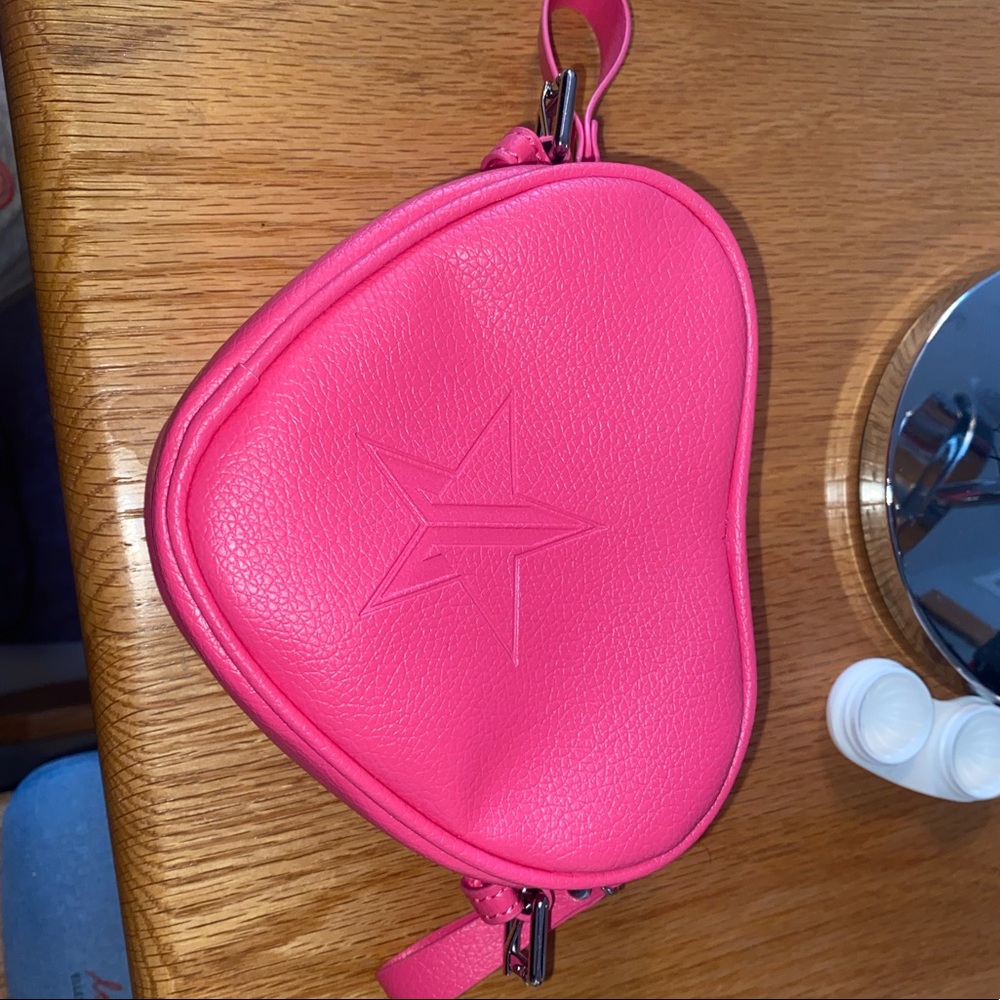 Jeffree star heart bag